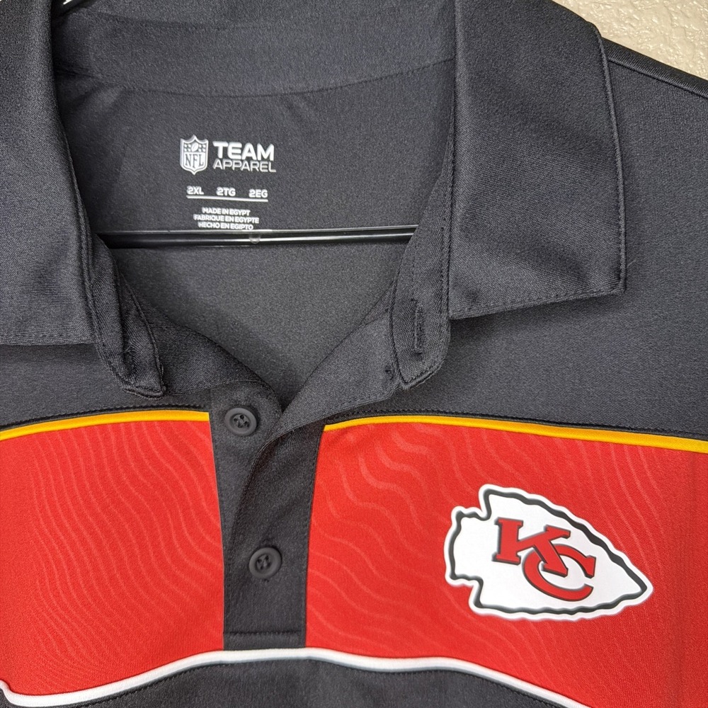 2XL NFL Kansas City Chiefs Men's Polo